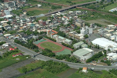 頭城國小空照美景圖–感謝吳楊欽校友提供