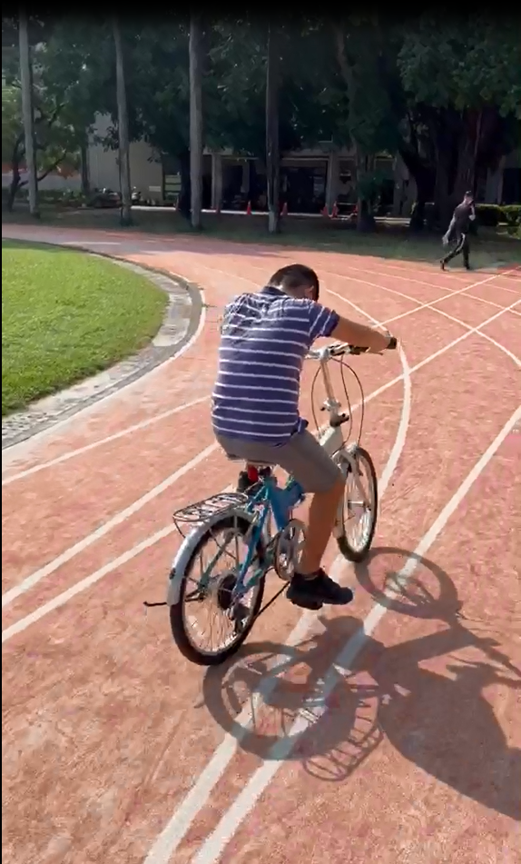 20221003[適應體育]大光國小特教班學生學會騎腳踏車