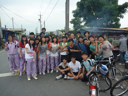 武淵國小香腸攤