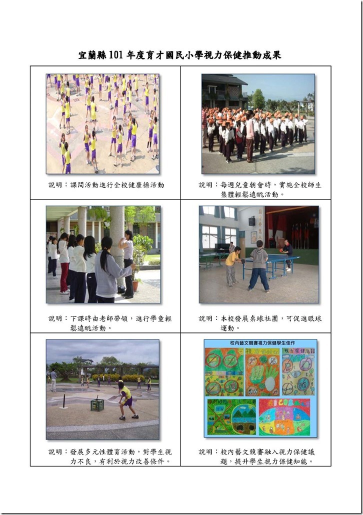 宜蘭縣101年度育才國民小學視力保健推動成果報告_頁面_1