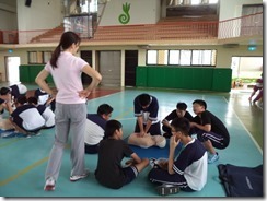4-3-2-秀雯-在校內籌組急救社團活動照片-4