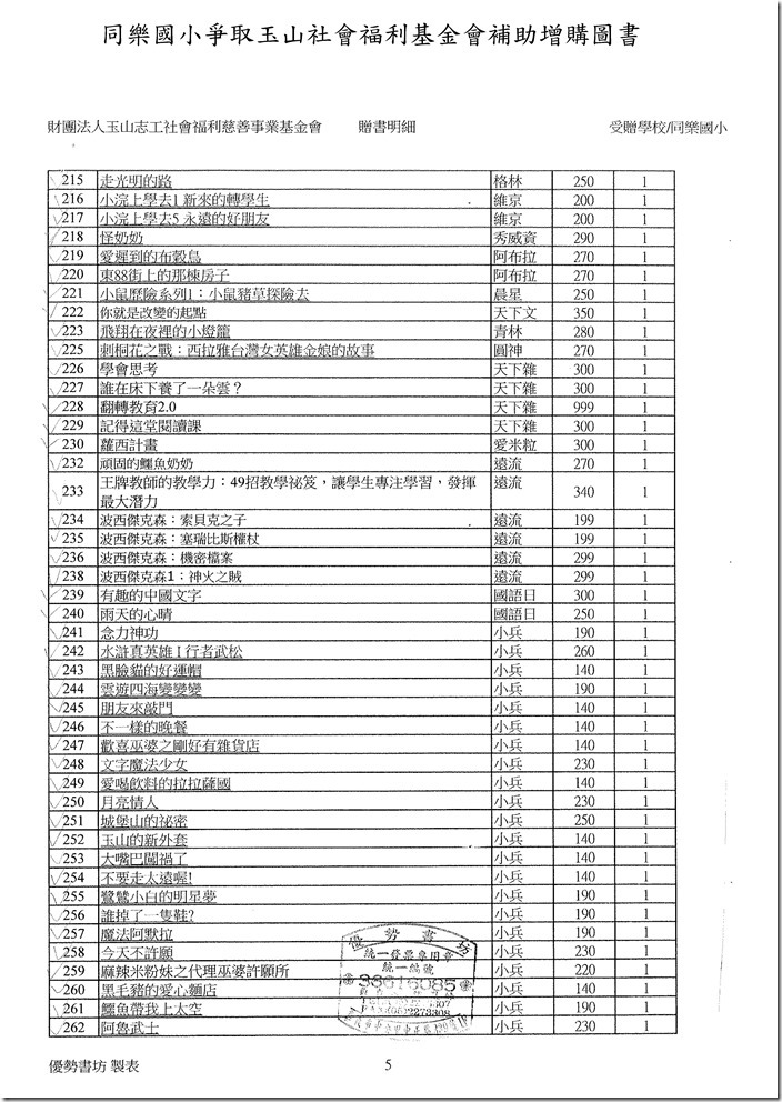 同樂國小獲玉山社會福利基金會補助增購圖書_頁面_2