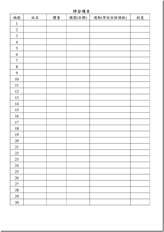 Microsoft Word - 中華國中102年度健康體位實施計劃.doc0004