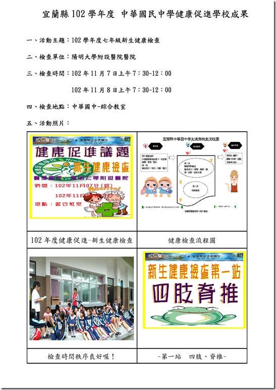 Microsoft Word - 102.10.8健康檢查成果.doc