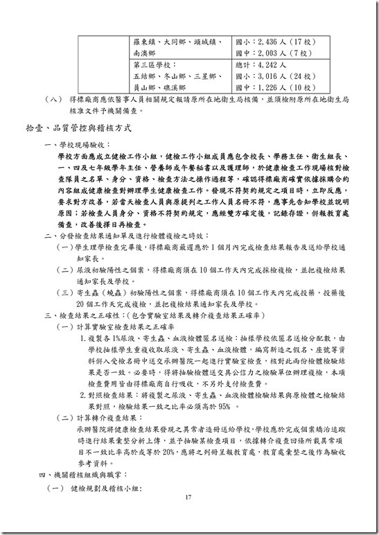 Microsoft Word - 宜蘭縣103學年度國民中小學學生健康檢查實施計畫00016