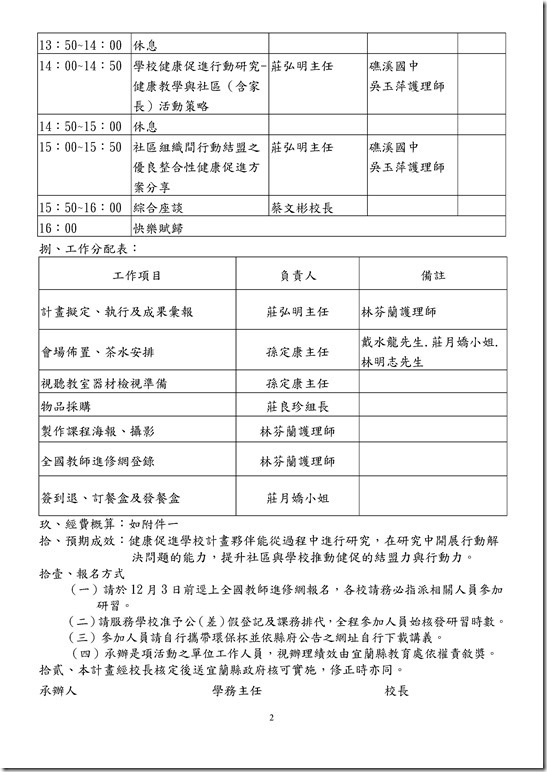 Microsoft Word - 宜蘭縣健康促進學校行動研究方案研習計畫1031126_-_公文0001