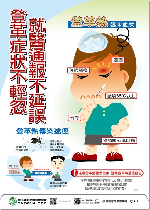 登革熱海報
