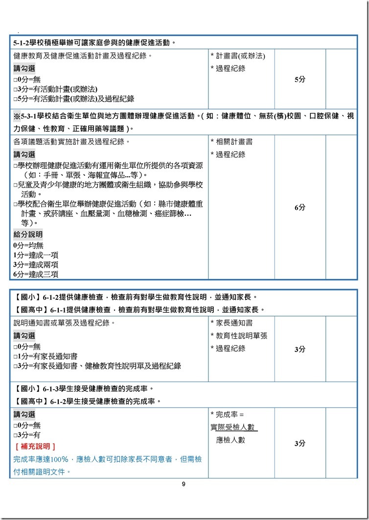 Microsoft Word - 宜蘭縣國民中小學104學年度健康促進學校考評實施計畫.odt0008