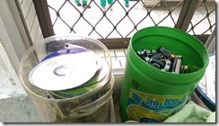 資源回收工作-廢光碟電池回收