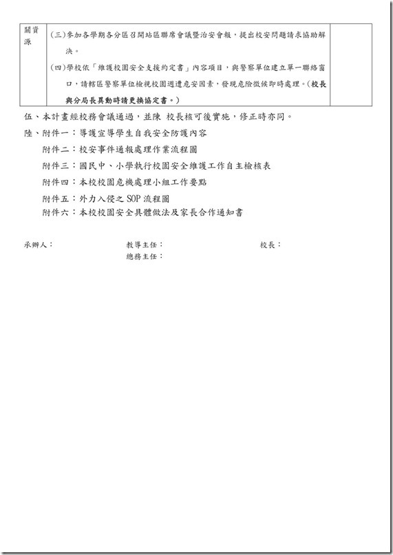 強化校園安全防護機制實施計畫03
