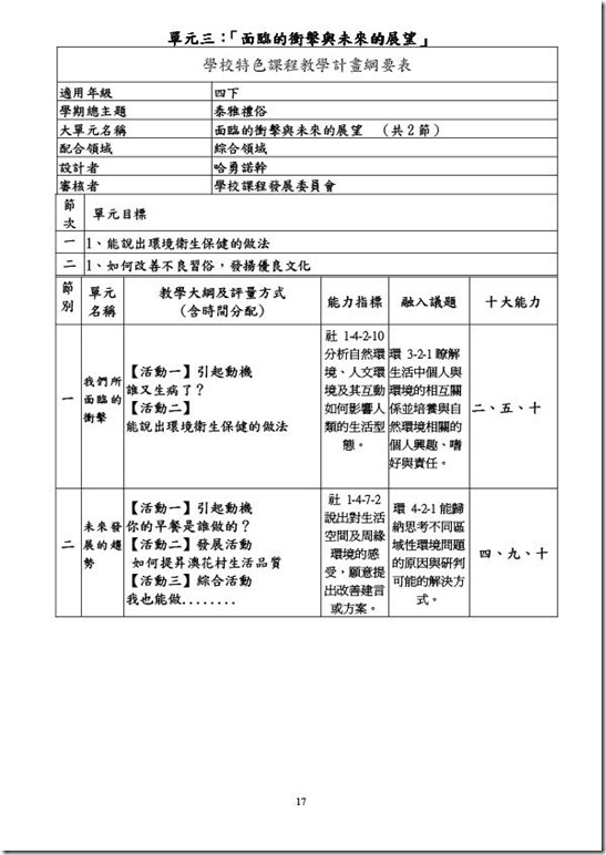 澳花國小101課程計畫_教師版_-17