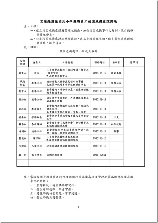 3-2-2_102澳花國小教職員工危機處理辦法-1