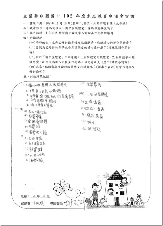 1119家庭教育宣導(預備建立家庭)302