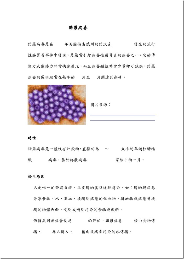諾羅病毒-1