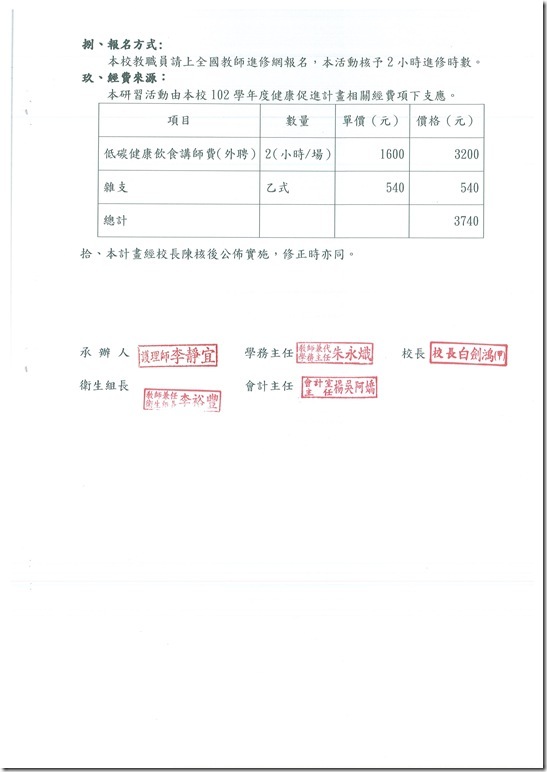 1030416教職員低碳健康飲食研習 - 5