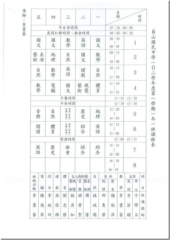 各年級健教課表40424-003 - 1
