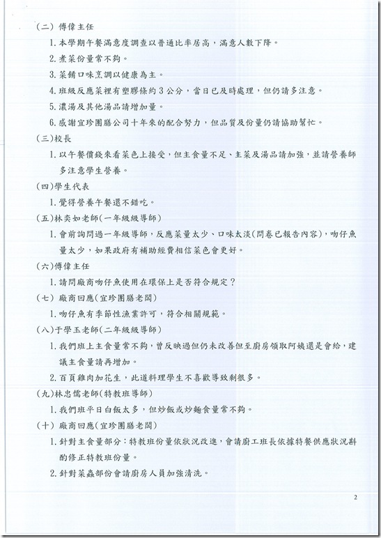 103學年度午餐推行委員會 - 3
