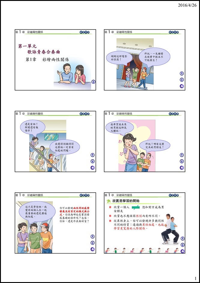 Microsoft PowerPoint - 01中健體2上1-1彩繪兩性關係教學簡報_104(1).ppt [唯讀] [相容模式]