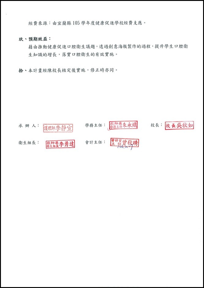 105學年度口腔保健海報比賽3