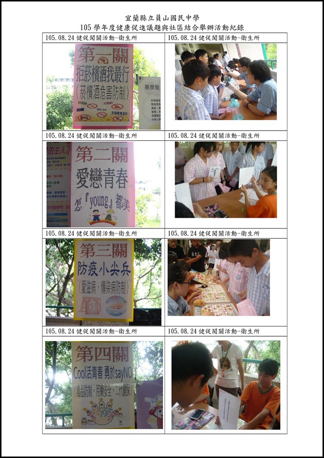 Microsoft Word - 5-3-1健康促進議題與社區結合舉辦活動0001