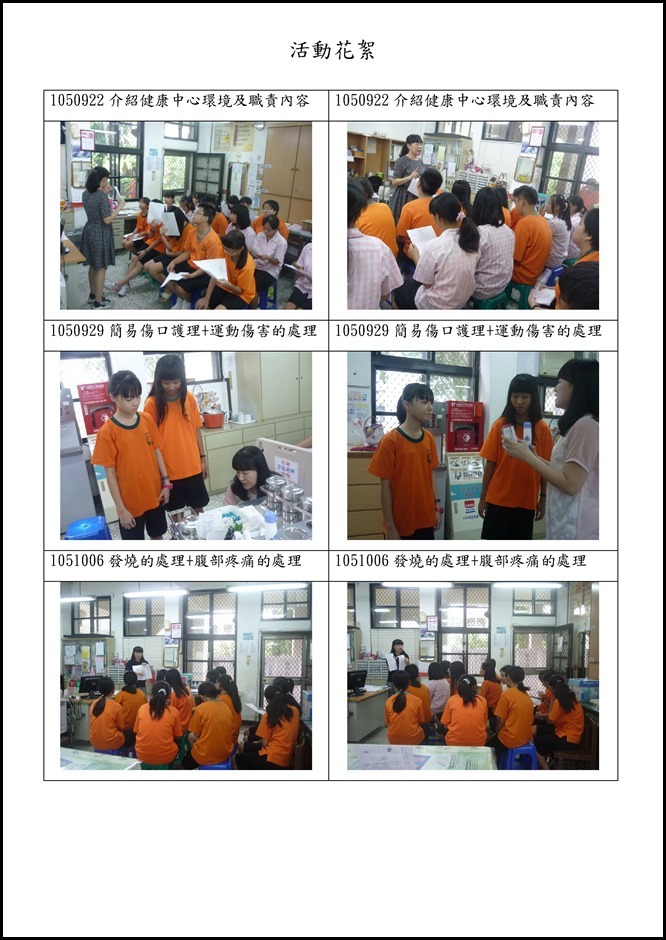 Microsoft Word - 小護士訓練計畫暨成果資料0002