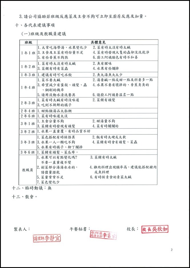 105學年度第一學期期末午餐會議4