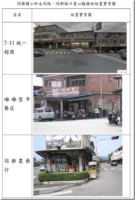 永同路、同新路口愛心服務站位置實景_頁面_1