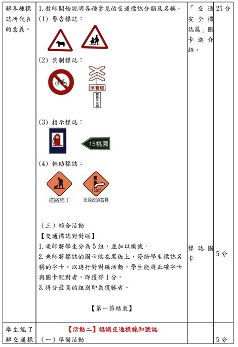 交通安全四年級教案--林雅琪_頁面_2