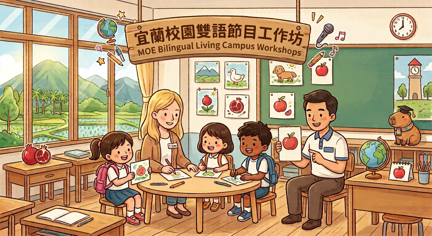 You are currently viewing 115學年度雙語生活化社群工作坊 / MOE Bilingual Living Campus Workshops